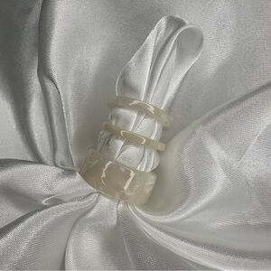 Acrylic Resin Ring Set - Rodeo Dust